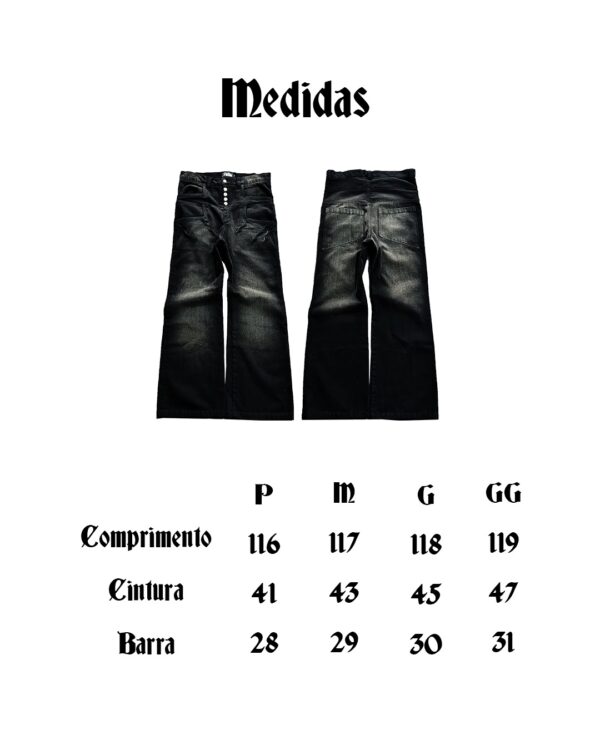 “DUNE“ Double Waist Bootcut Pants (PRÉ-VENDA)