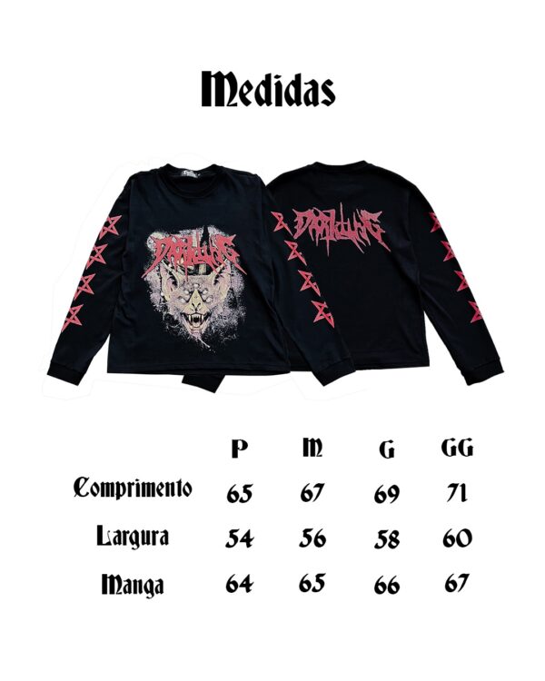 “When the Night Calls“ Longsleeve (PRÉ-VENDA)
