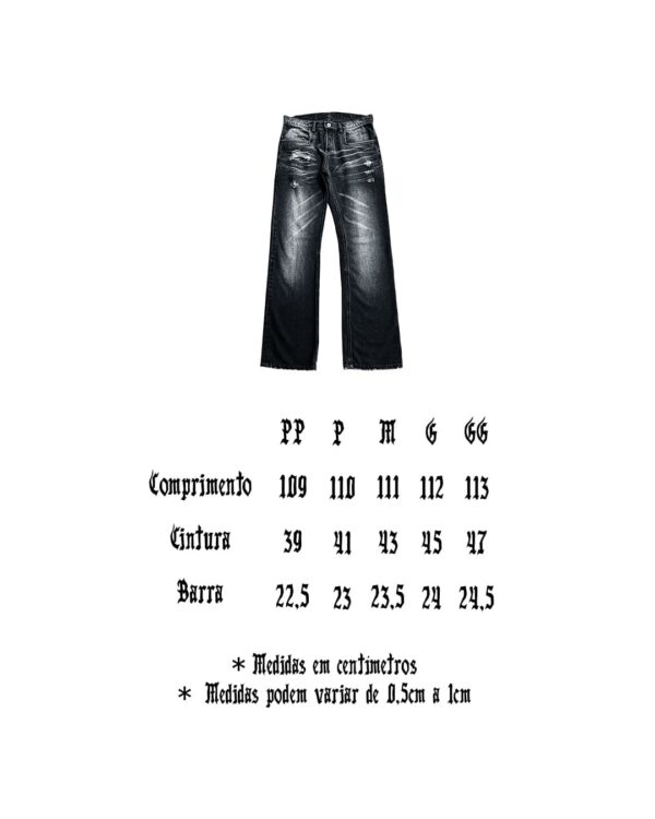 medidas bootcut DUST BOOTCUT